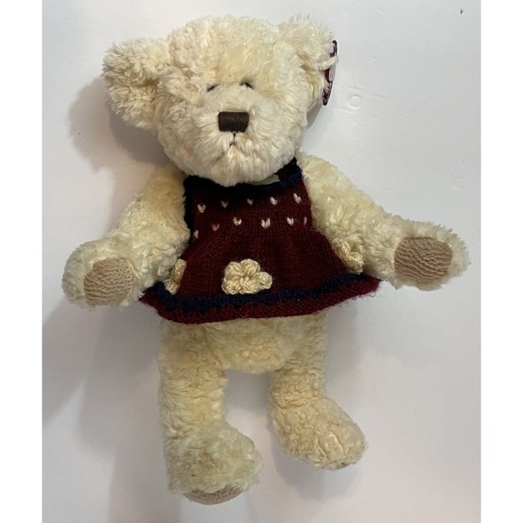 Dan Dee Collectors Choice 100th Anniversary Girl Teddy Bear Plush Jointed 12” - Picture 2 of 9